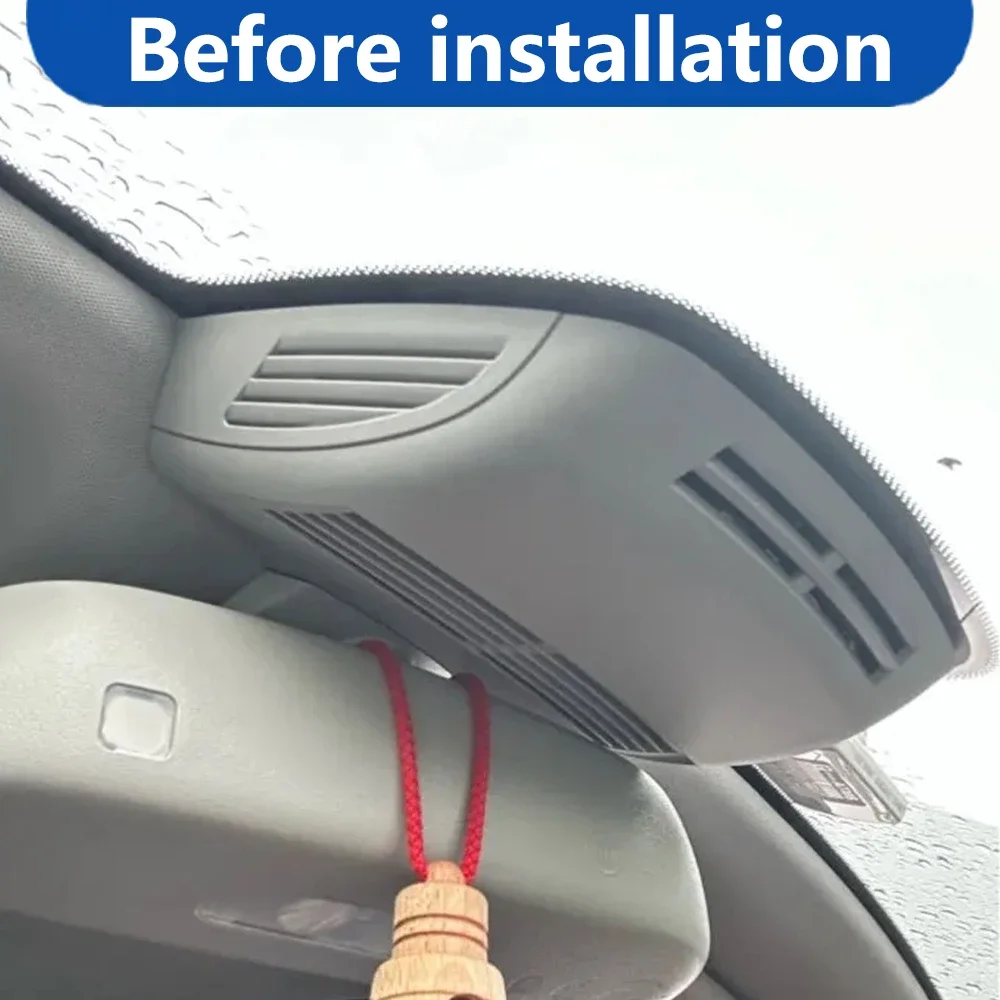 Autobora กล้องติดรถยนต์4K WiFi 3840*2160วิดีโอ24ชั่วโมงสำหรับ Mercedes Benz E Class MB W212 S212 C207 A207 2009 ~ 2017