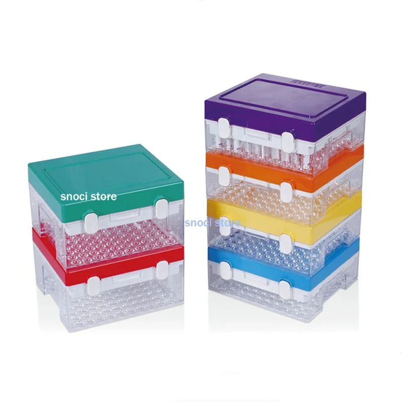 

Vacuum sampling tube specimen box refrigerated box sealed box storage sample tube test tube rack display box without rubber pad