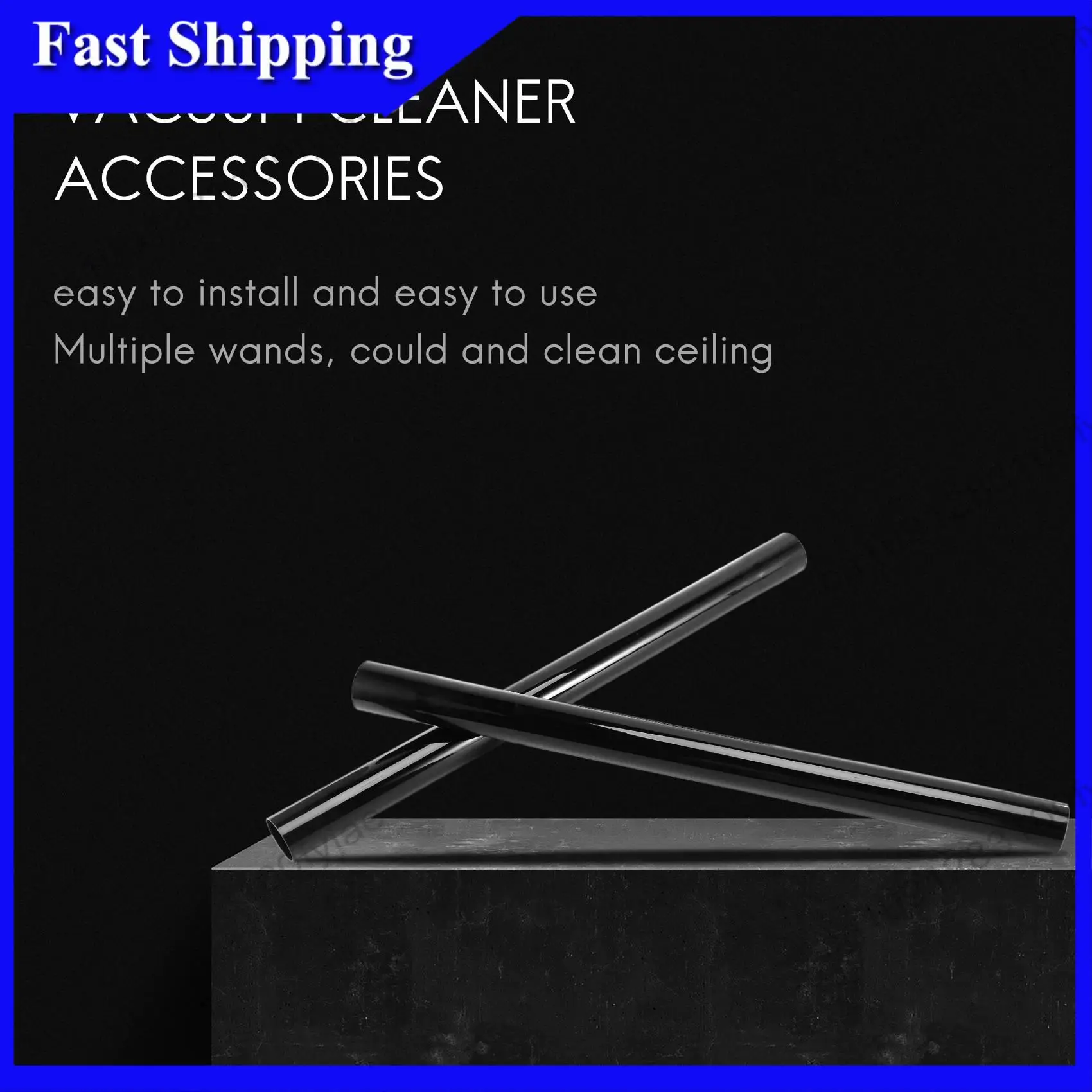 -X07A 3 قطع من عصا تمديد المكنسة الكهربائية، ملحقات المكنسة الكهربائية، خرطوم مكنسة كهربائية بقطر داخلي 32 مم، أنبوب عصا بلاستيكية