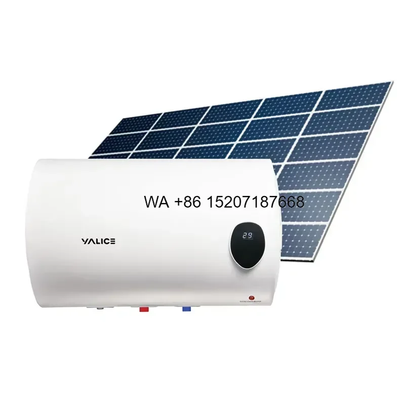 Wmwmnu New Design DC AC Solar PV and Heating System Water Heater for Home Use Efficient Energy Saving Hot Water