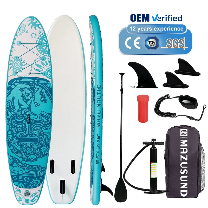 

Reachsea Premium Handcrafted 10'6" Inflatable SUP Paddle Board for Adventure Touring Stand-Up Paddleboard on Sale