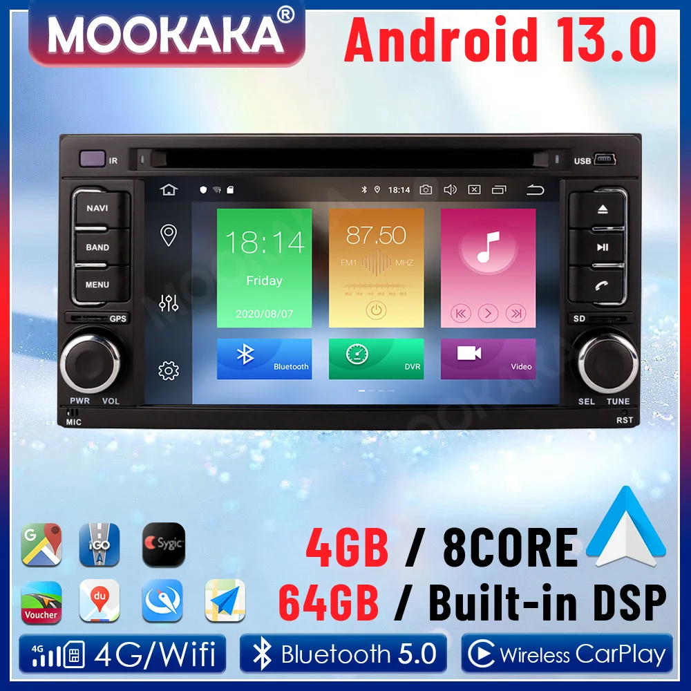 Android  Car Multimedia Radio For Subaru Forester 2008-2013 GPS Navigation Auto Stereo Recorder Head Unit DSP Carplay