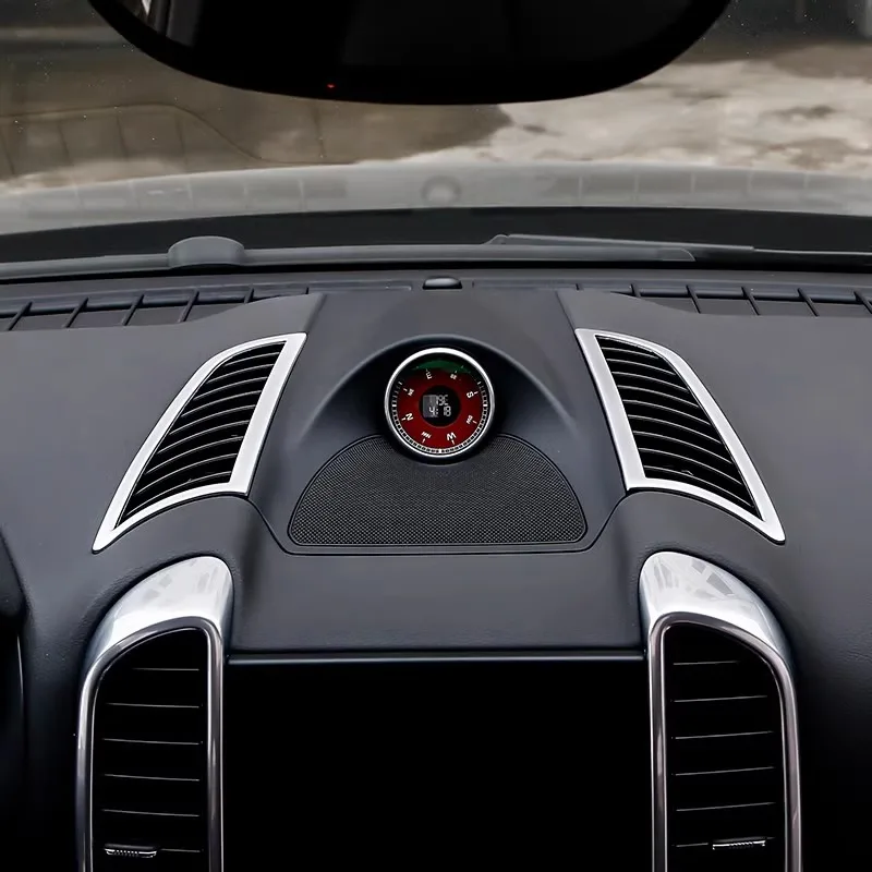 For Porsche Cayenne 2011 2012 2013 2014 2015 2016 2017 Instrument Panel Decorative Strip Special Sticker Interior Modification - view 5