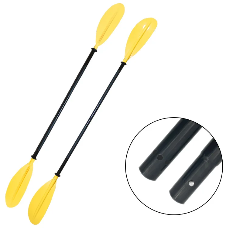 Kayak oars, aluminum alloy oars, detachable double oars, inflatable boats, soft and hard boats, suitable for soft and hard boats