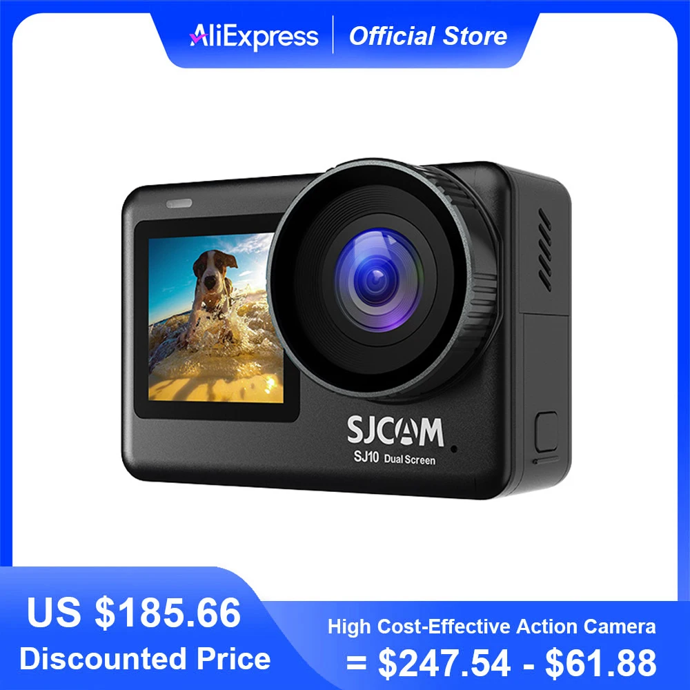 SJCAM SJ10 Pro Dual Screen Action Camera 4K 2.33