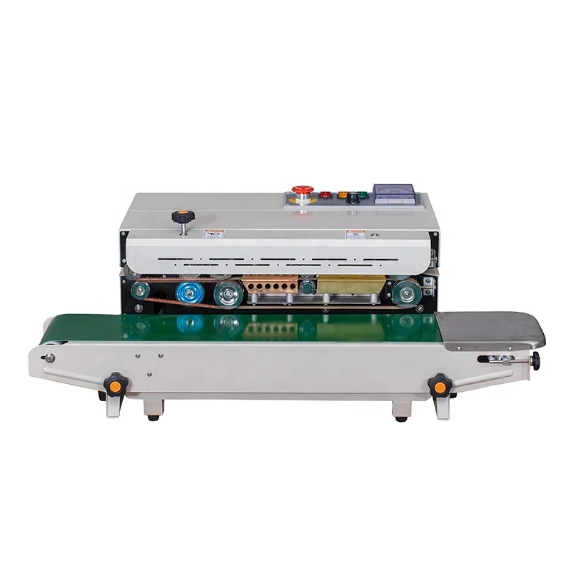 New FR-900L deep sealing automatic sealing machine Continuous Band Sealer for PP PVC foil bag