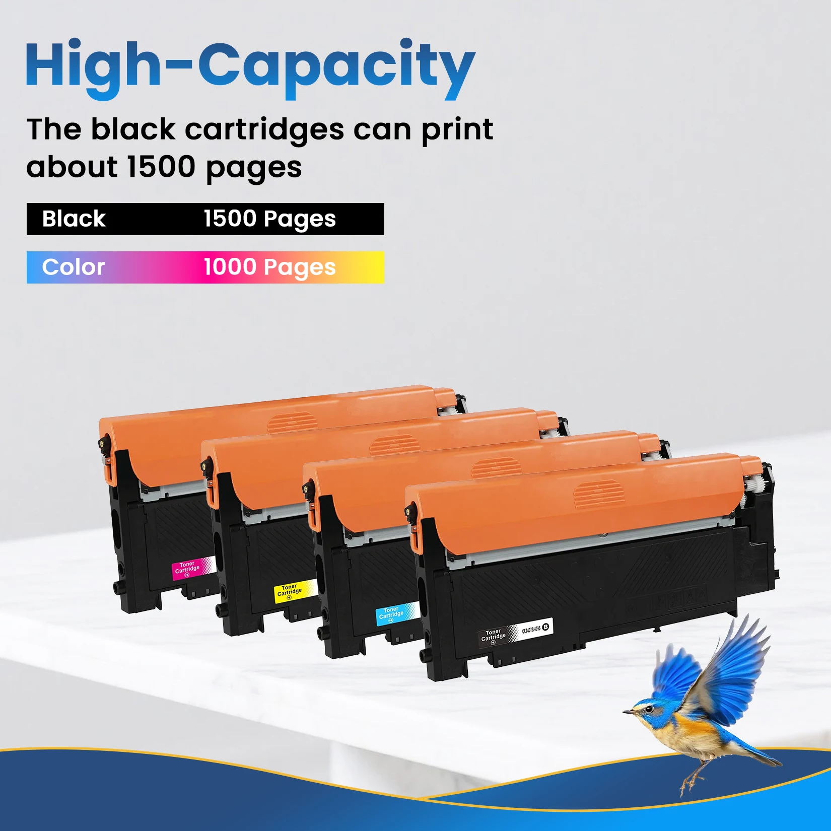 Jhaan CLT-407 CLT-409 Kompatibel mit Toner Samsung CLT-4072S K4072S C4072S M4072S Y4072S CLT-409S für CLP-320 CLP-325 CLX-3180 – Detail 3