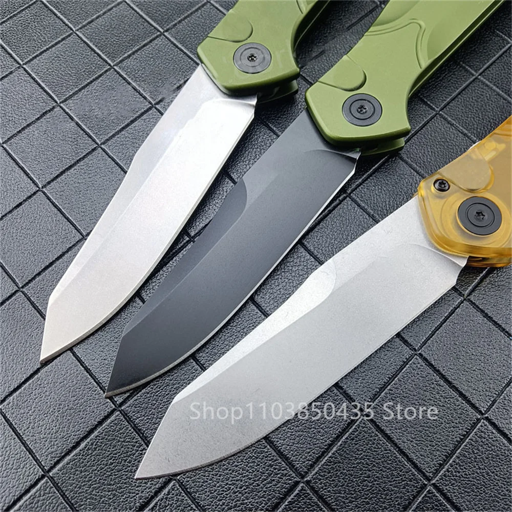 High quality BM 9400 Osborne Assisted Folding Knife D2 Blade Aluminum/PEI Handles Outdoor Tactical Hunting Rescue Survival Tool