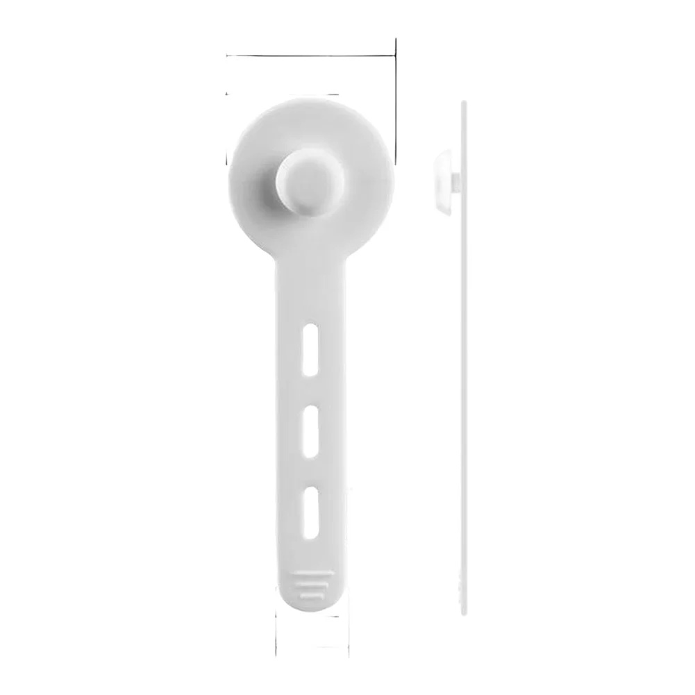 3PCS Japanese Style Adjustable Silicone Cable Ties Organizer For Charger Computer With Self-adhesive Backing For Marble,plastic
