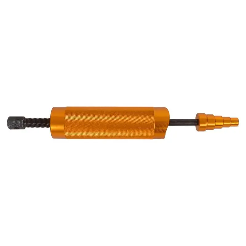 M50K-Motorcycle For Full Skirt Piston Piston Pin Puller, Heavy-Duty Small Engine Wrist Pin Tool With 5 Adapters