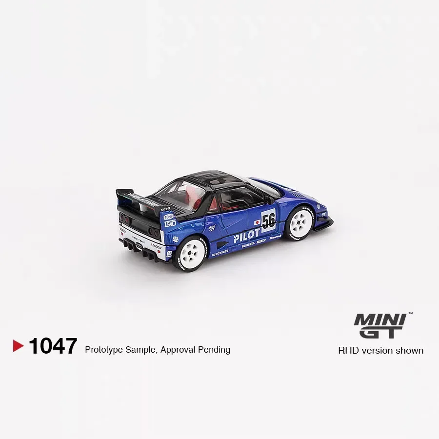 MINI GT 1:64 마즈다 AZ-1 리버티 워크 LB40 파일럿 합금 자동차 다이캐스트 모델 수집용 장식품