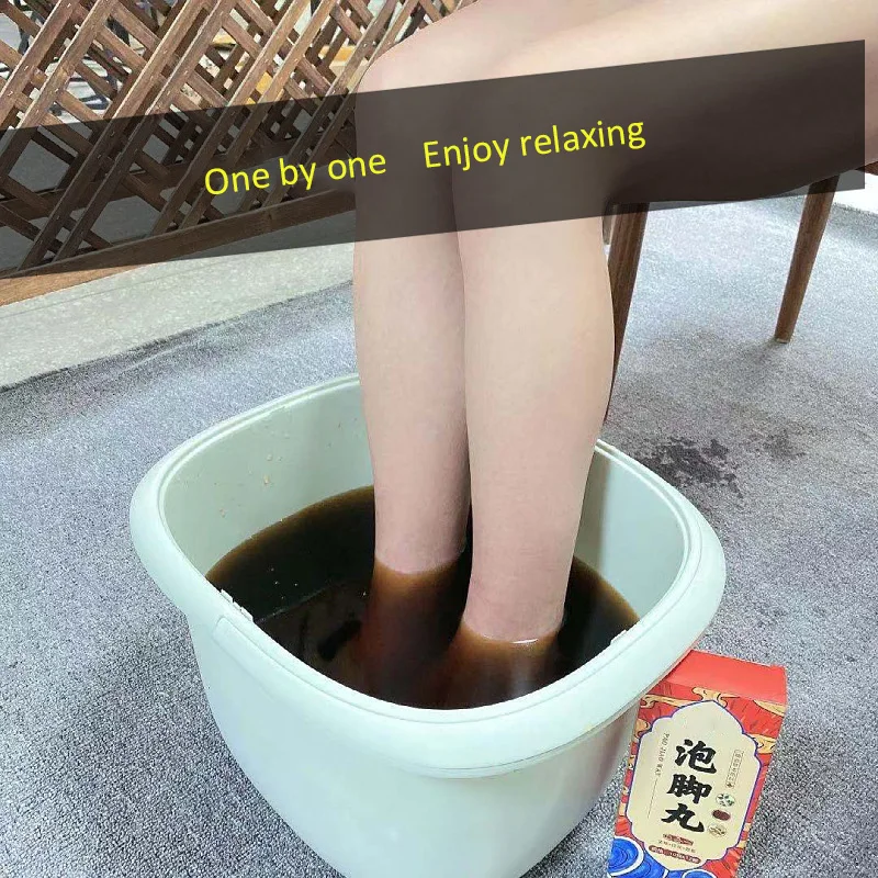 12Pcs Foot Bath Bubble เม็ด Wormwood ขิงดอกคำฝอยเท้า Bath SPA กระเป๋าฟุต Relax Soothing ซักผ้า Health Care ผ่อนคลาย