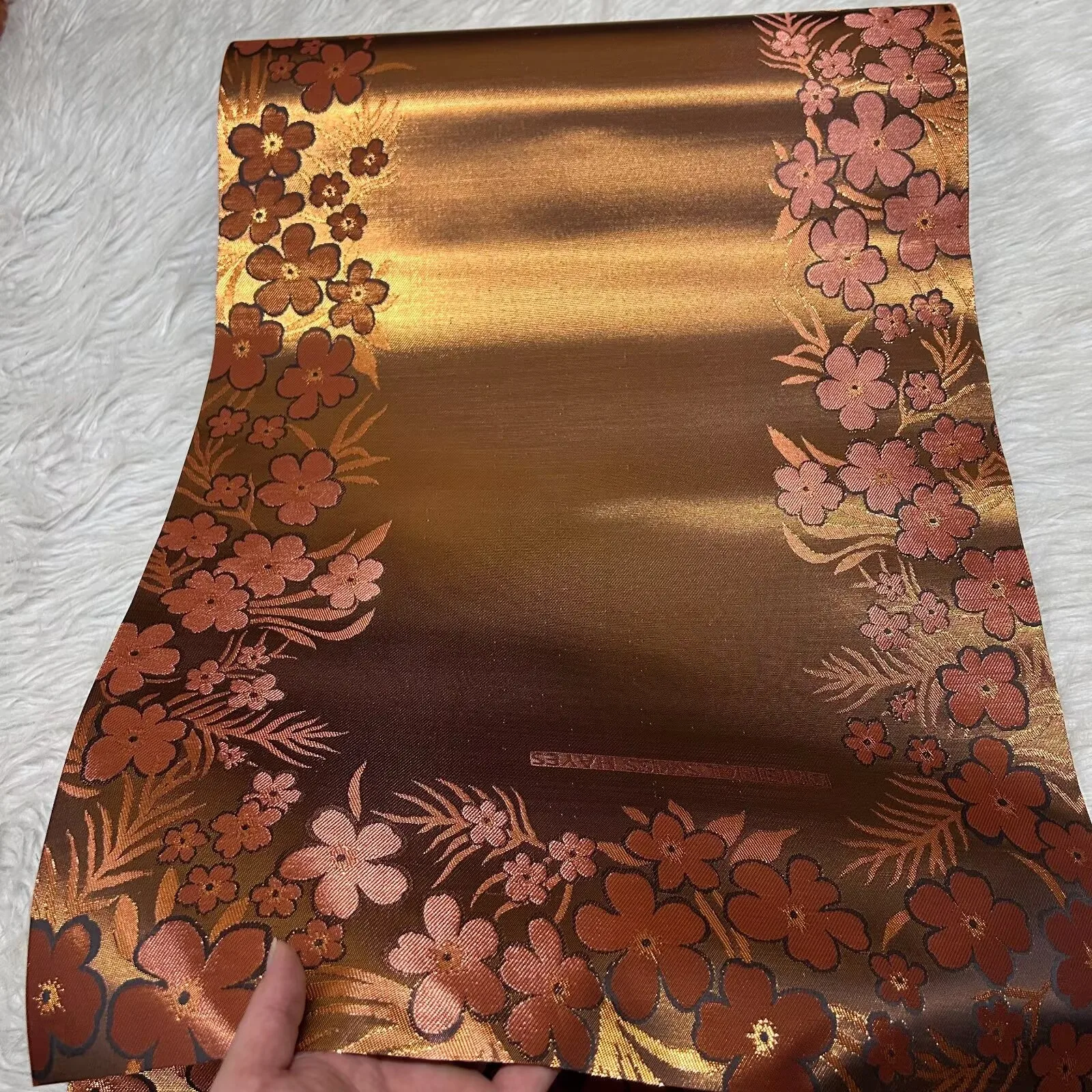 Luxury Floral Print 3D Embroidered Sego Gele Hayes Headtie Wrapp Fabric Set Traditional Hair Accessory for Wedding 2026