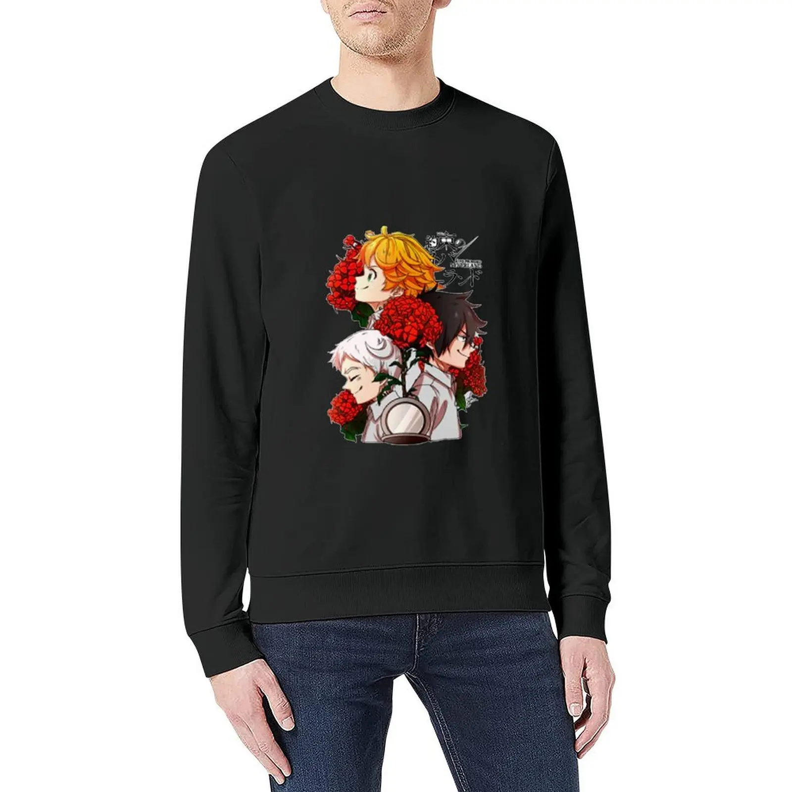 راي إيما و نورمان - بلوفر نيفرلاند الموعود ملابس رجالية معطف رجالي يرتدي بلوزات جديدة #5