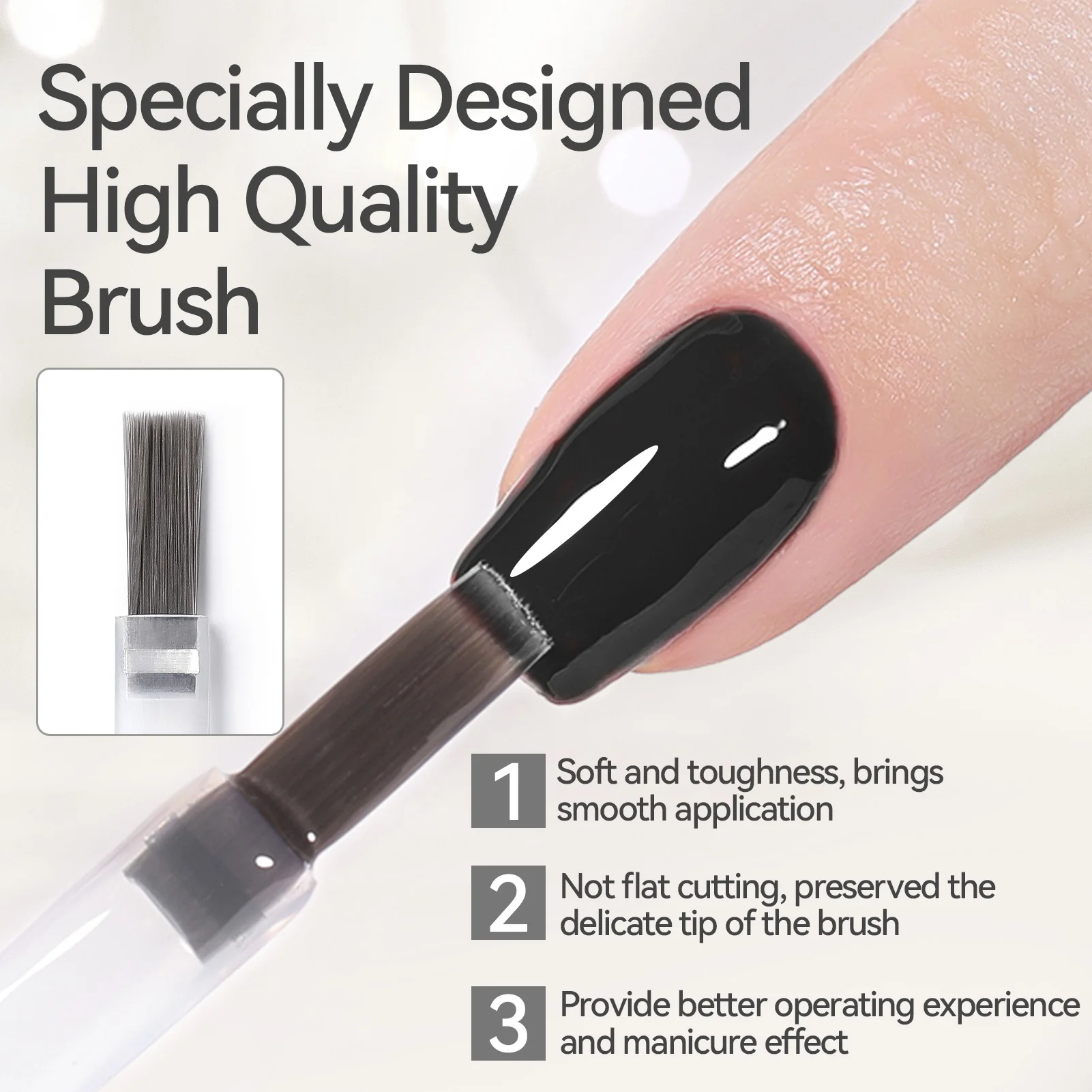 BORN PRETTY 2PC Gel Polish Set Base Gel Super Top Coat Long Lasting Soak Off UV LED 10ml/15ml Home DIY Manicure Nail Salon