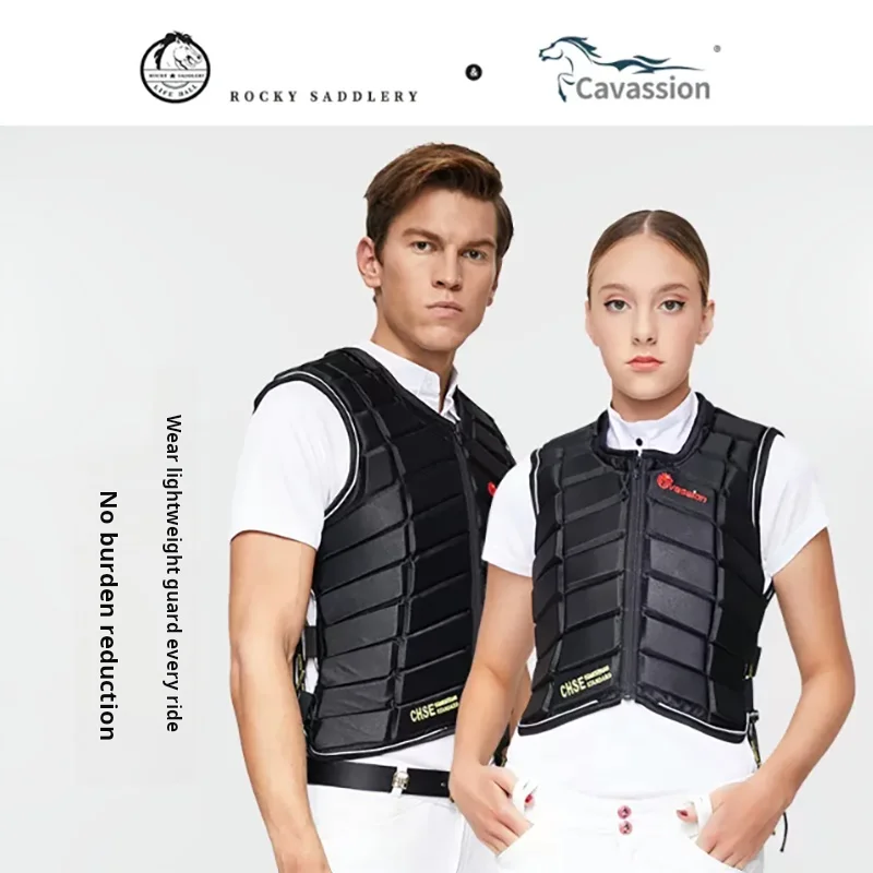 Carvasion-Prolo All-round Equestrian Armor Men Women Adult Knights Equipment Training Uniforms Safety Vests