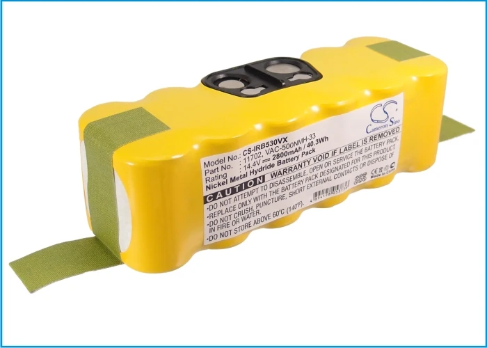 

CS Vacuum Battery for iRobot Roomba 800 900 960 450 531 595 600 620 630 650 532 560 562 Fits 11702 GD-Roomba-500 VAC-500NMH-33