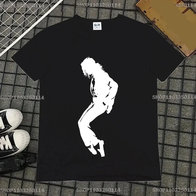 Michael Jackson T-Shirt Women Digital Print T Cotton T Shirt Funny Art Street Trend Clothing Cartoon Casual Fashion Top Unisex