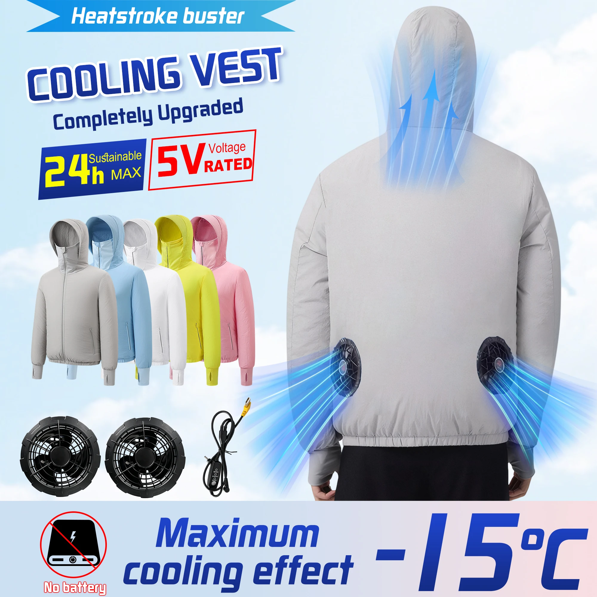 Yours Clothing Summer Jackets - Jaqueta de Verão Masculina com Ventilação
