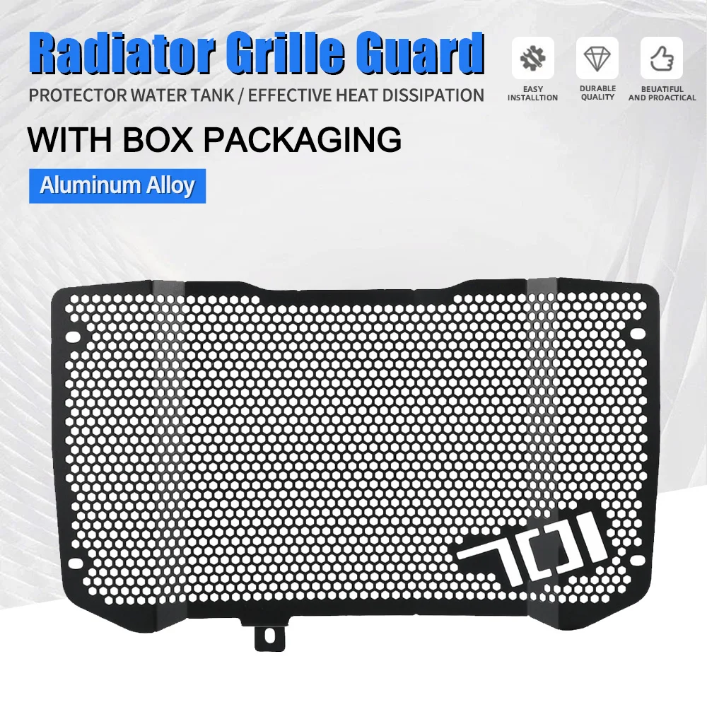 For Husqvarna Svartpilen 701 2019-2020-2021 Vitpilen 701 Motorcycle Radiator Water Tank Cooler Grille Guard Fairing Protector