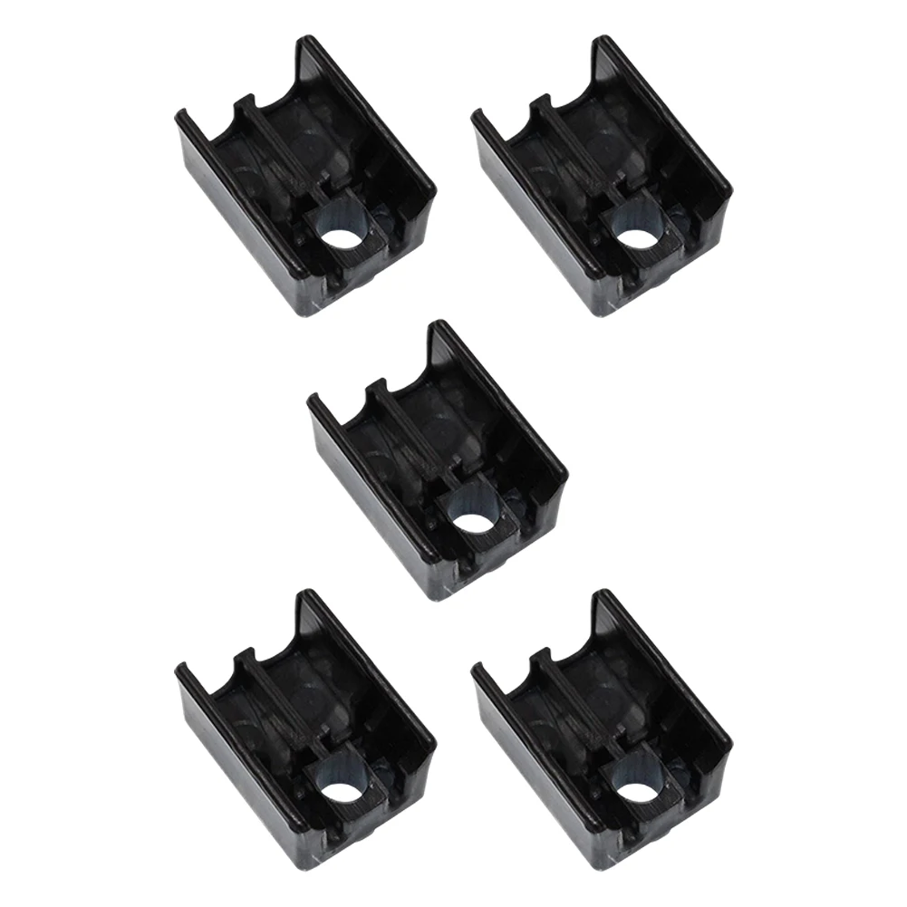 Black Cable Clamp for Mountfield HP42R Roller Lawnmower 322551640/0 OEM Equivalent to 411035 Rubber 2 5 or 10 pcs