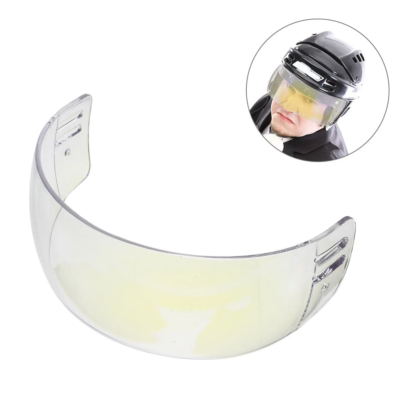 

Тонированный хоккейный визор с антизапотевающим покрытием, устойчивый к царапинам, из поликарбоната, полупрозрачный, для юниоров и взрослых