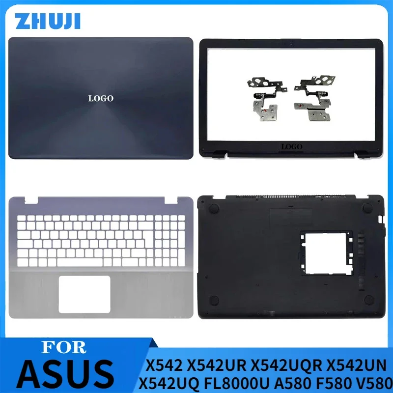 

NEW LCD Back Cover Bottom Case Front Bezel For ASUS X542 X542UR X542UQR X542UN X542UQ FL8000U A580 F580 V580 Housing Case Shell