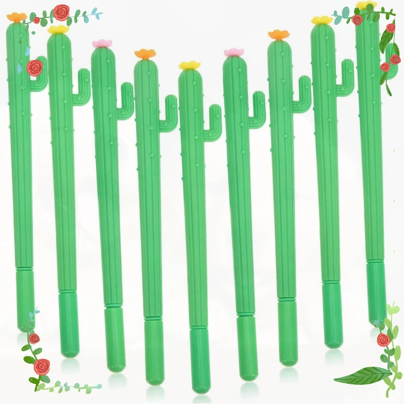 

Cute and Fun Cactus Gel Pen - Perfect Writing Supplies for School