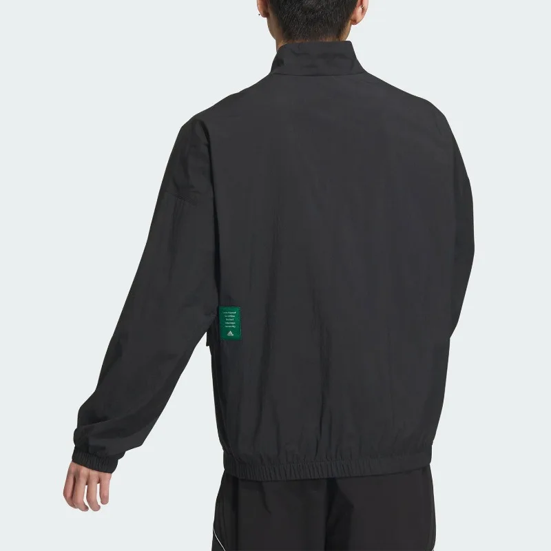 adidas Woven Short Boxy Woven Jacket Spring Street Trend Light Thin Daily Casual OuterwearIT3954 1PCS