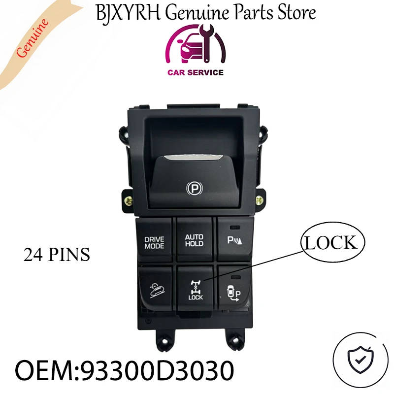 

93300D3030 Многофункциональный переключатель центральной консоли для Hyundai Tucson 2016 2017, OEM 93300-D3030