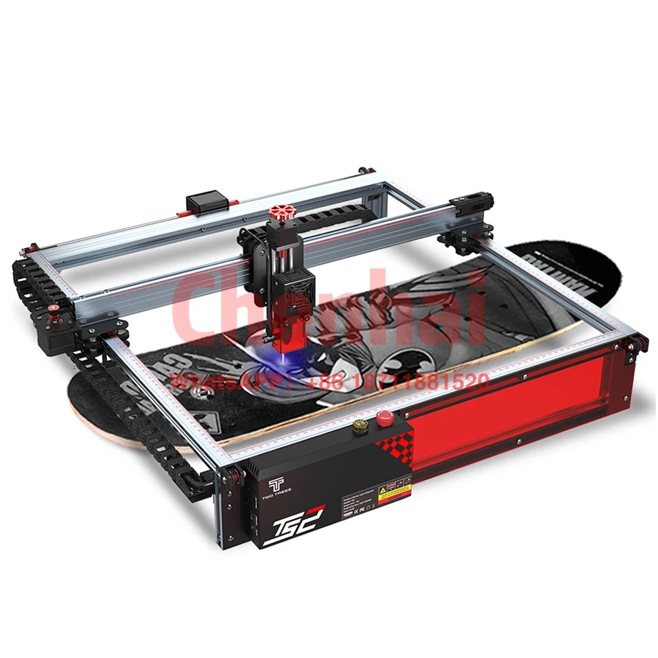 

TWOTREES TS2 10W Automation 450*450mm Engraving Area 0.1mm High Precision Desktop DIY Laser Cutting Machines For Metal Acrylic