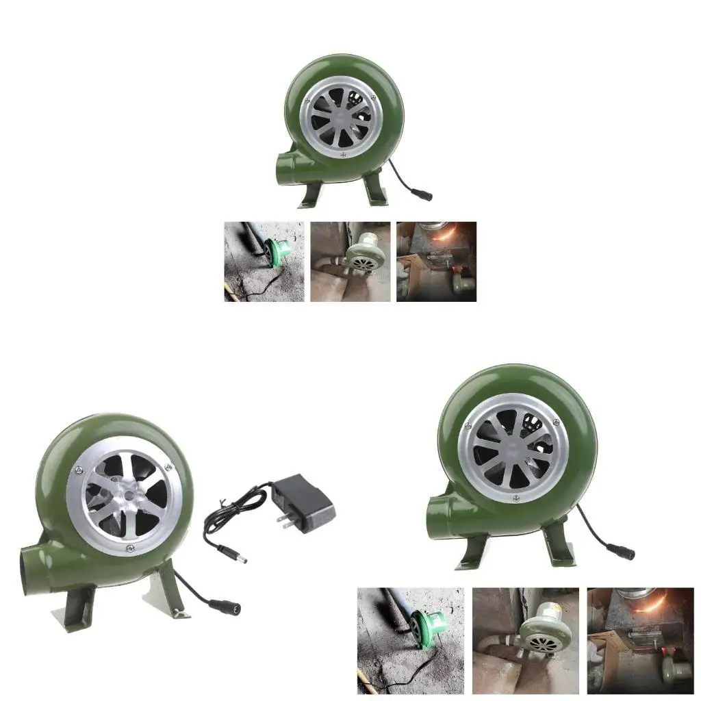 

R9UF Outdoor Cooking BBQ Fan Air Blower Bbq Air Blower Bellows Charcoal Blower Portable Barbecue Electric Fan for Grill