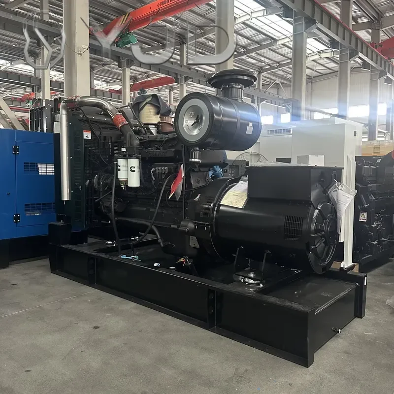 ATS Option 400kVA 320kW Open Type  Diesel Generator QSNT-G3 Remote Control Leroy Somer 50/60Hz CE