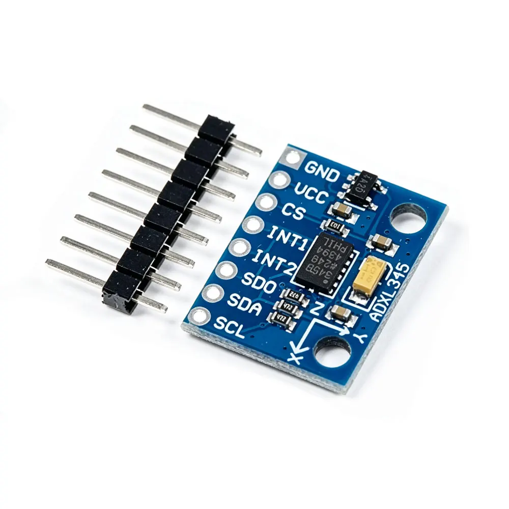 Цифровой трехосный датчик ускорения GY-291 ADXL345 для Arduino, модуль IIC SPI, замена ADXL335