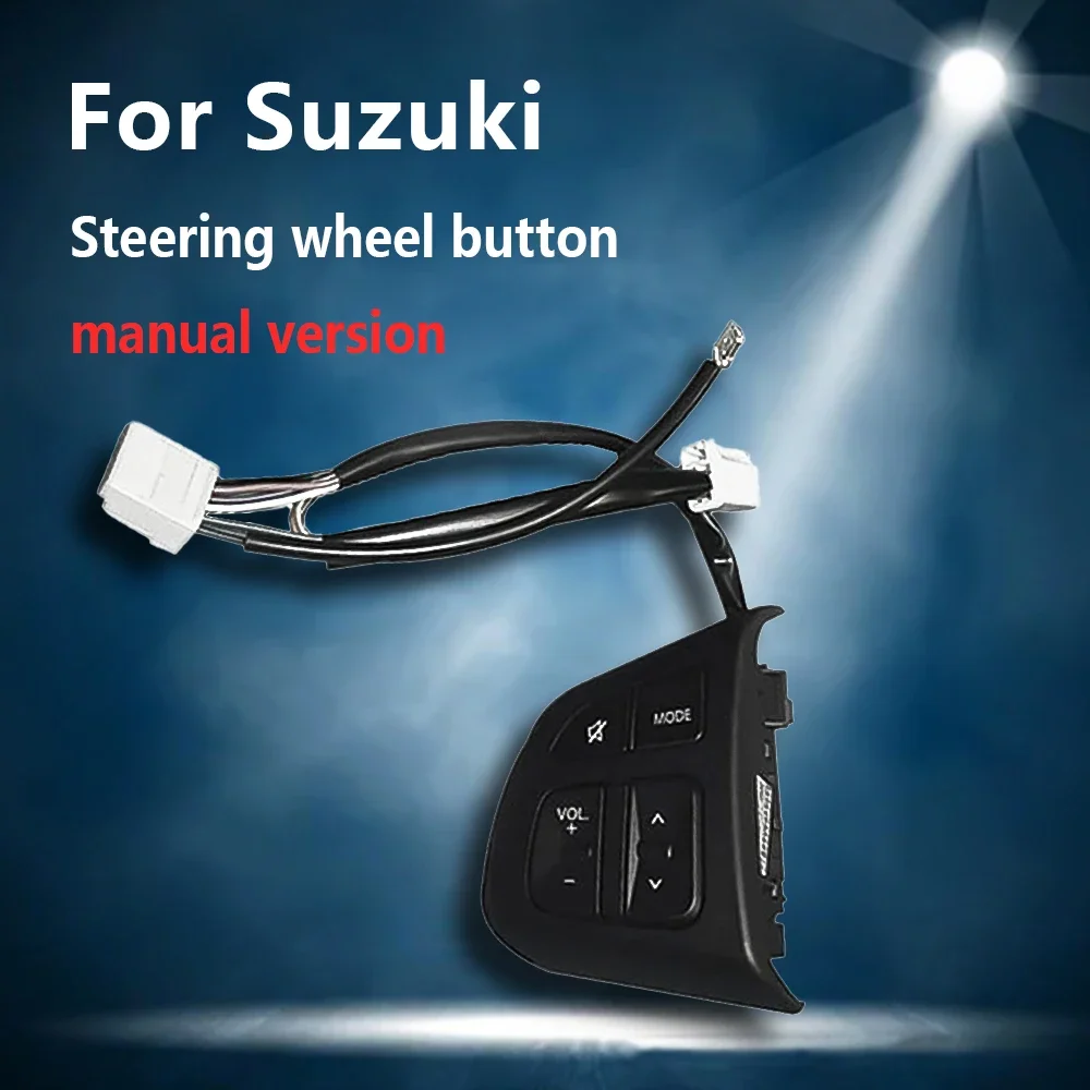 Multifunctional Steering Wheel Control Button Audio Phone Volume Switch BT for Suzuki Vitara 2016 2017 2018 Car Accessories