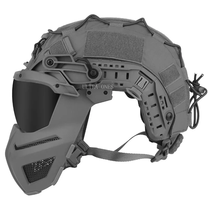 Tactical FAST Helmet Airsoft Paintball Wargame Protective Full Covered Helmets Cs Outdoor Sports Impact Resistant Gear