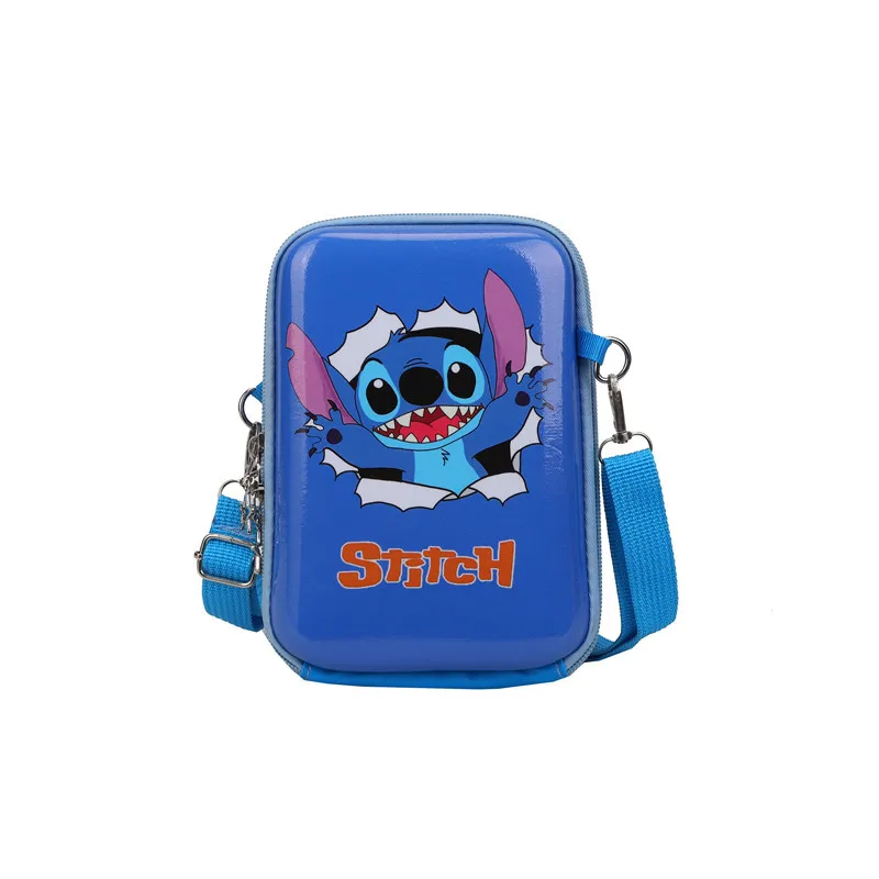 Disney Stitch Children\'s Anime Backpack Mickey Minnie Mouse Shoulder Bag Baby Boy Kindergarten Primary Coin Bag Girl Gifts