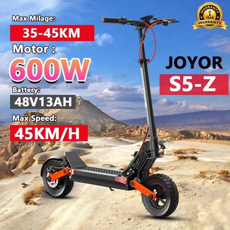 

Электроскутер JOYOR, модель 600 Вт, двигатель 48 В1, аккумулятор 3 Ач, дальность 45 км/ч, максимальная скорость 45 км/ч, внедорожный двухколесный электроскутер