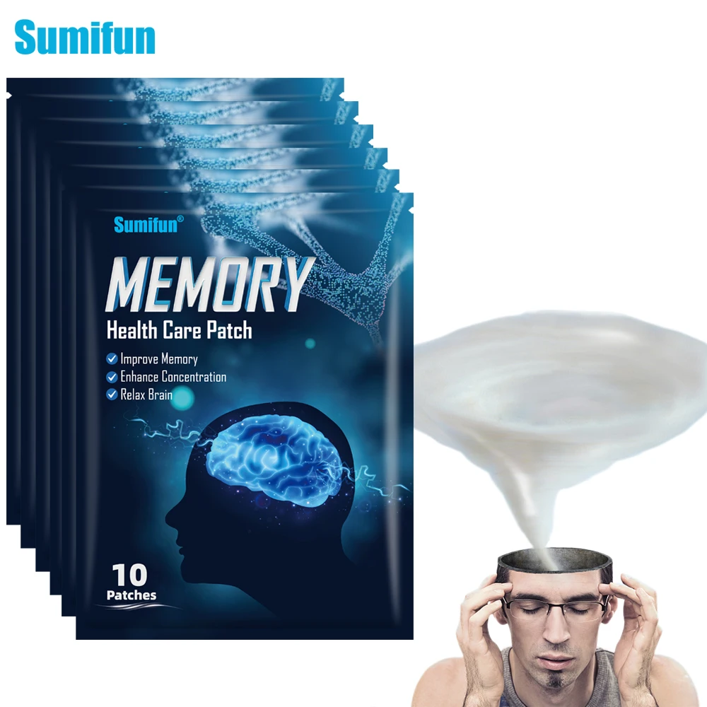 

20/40/60Pcs Sumifun Memory Health Care Patches Elderly Memory Enhancement Plaster Preventing Alzheimer's Disease Sticker