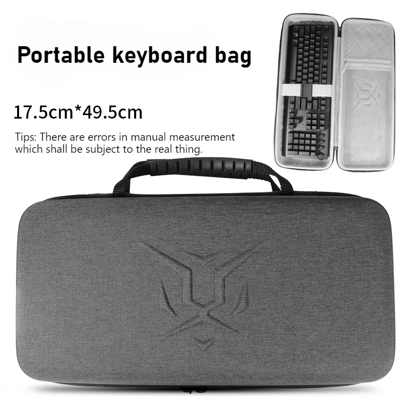 Mechanical Keyboard Storage Bag Anti-fall Portable Dust Case for 60% 75% 80% 100% Layout Keyboard Organizer Wooting Crush80 GX87