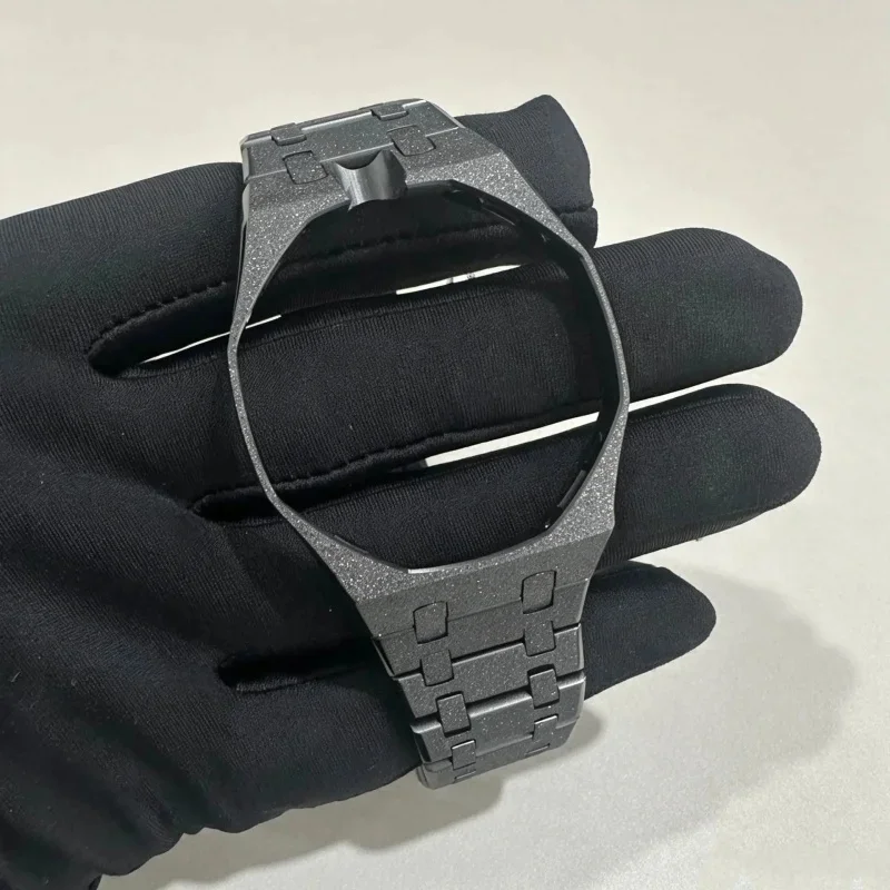 Stainless Steel Case+Strap for Swatch X AP Royal Pop Pocket Watch Changer To Wristwatch Integrated Modification Accessories