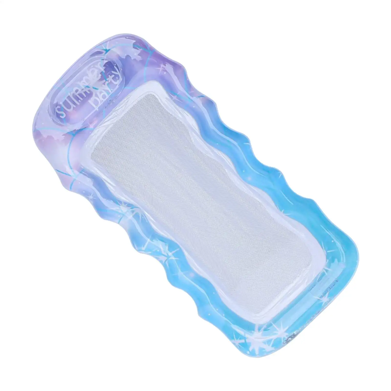 

Float For Adults PVC Blow Up Floating Bed Floatie Tanning Bed For Beach Swimming Traveling Backyard Lake Party Vacation