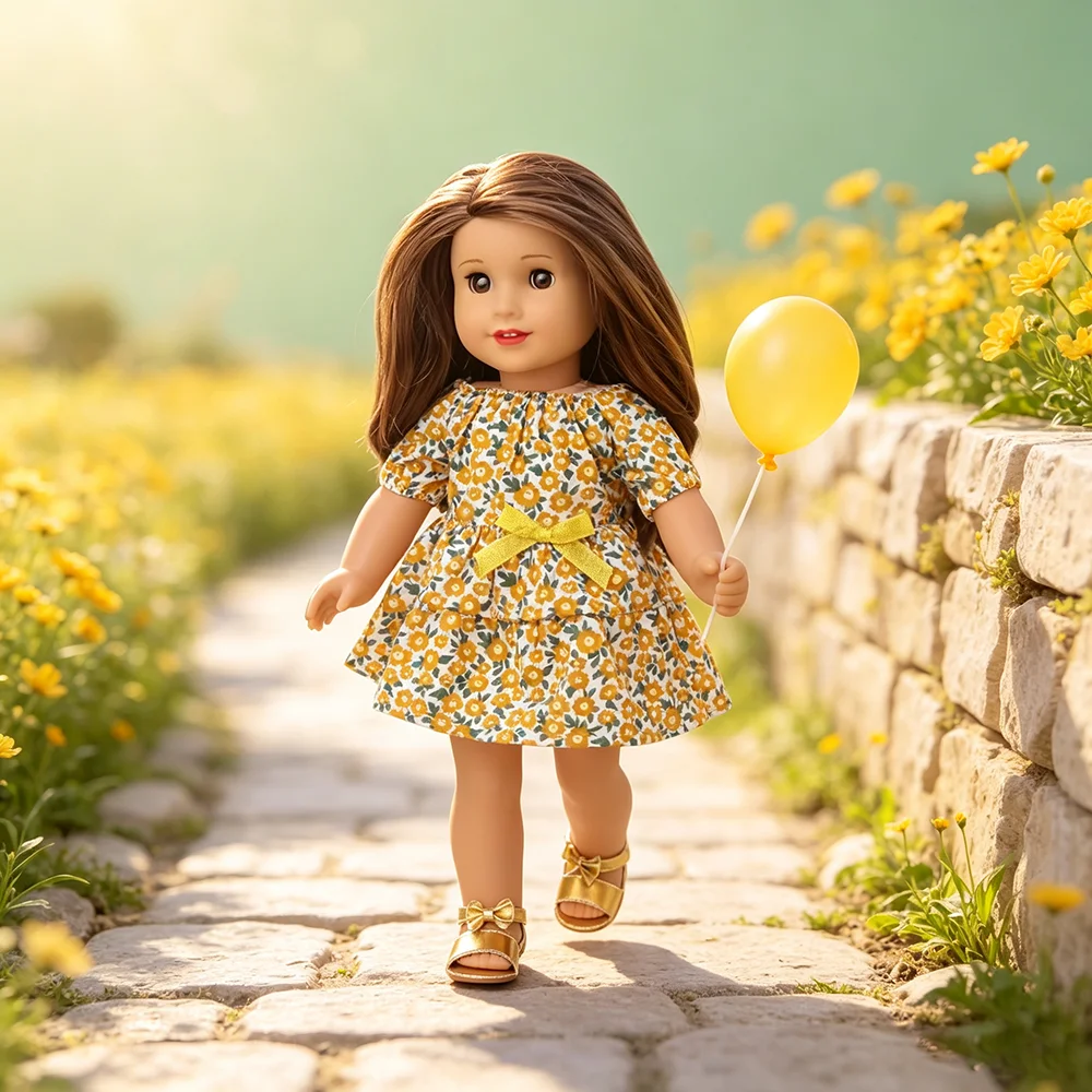Piękna Żółta Sukienka z Kwiata – Baby Clothing Yellow recenzja i cena