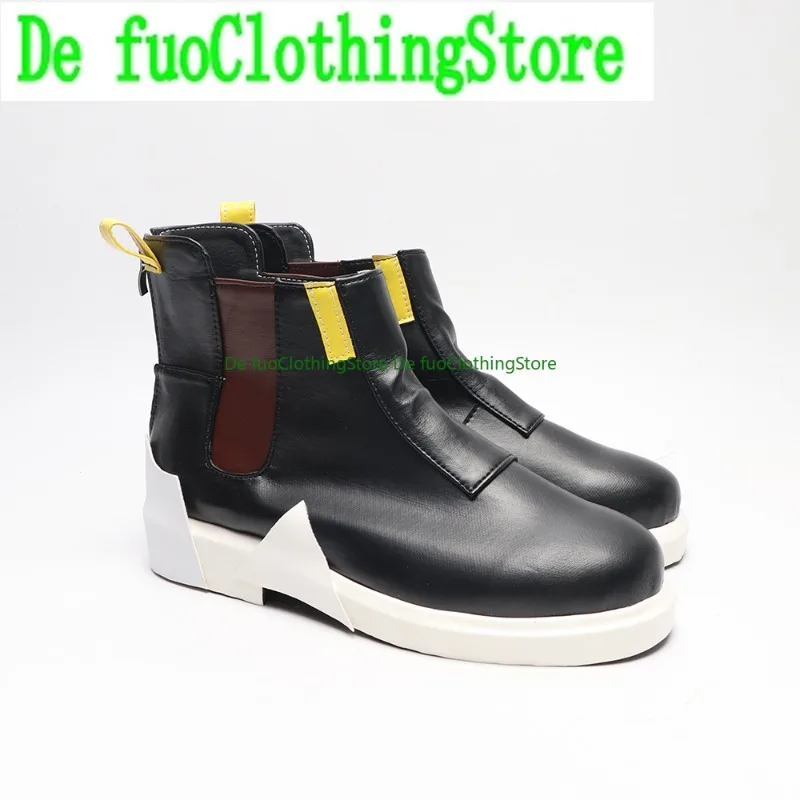 Defuo Clothing Shoes Cosplay Shoe collapse, star dome, railway male protagonist, dome anime shoes height increase shoes