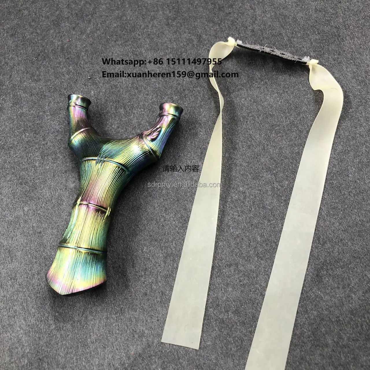 

Titanium Alloy Professional Slingshot, High-Quality Hunting, Outdoor Accurate Shooting Catapult