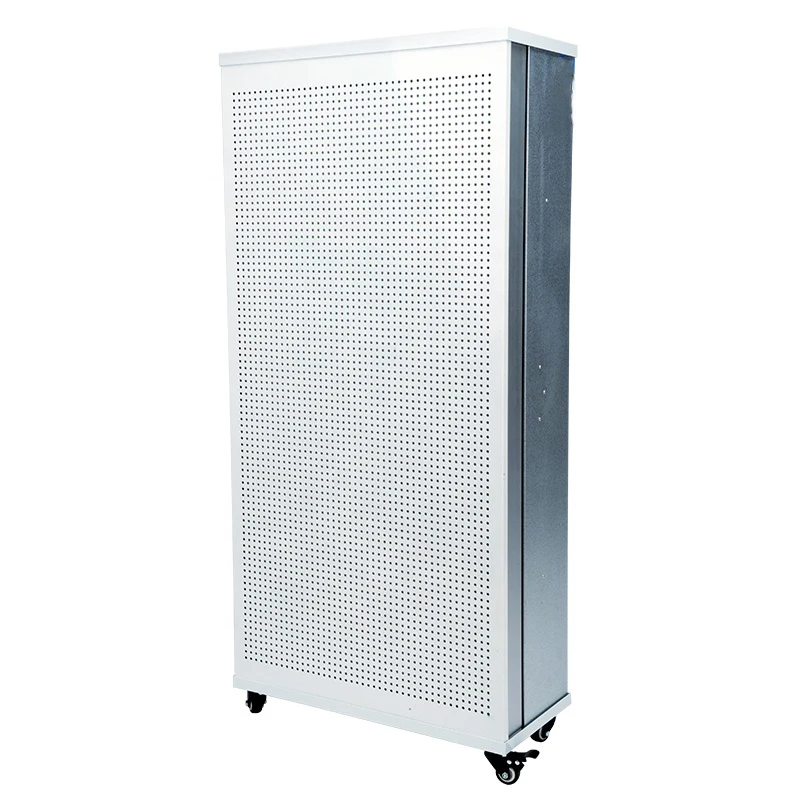 130 40 كجم تنقية مساحة كبيرة فلتر منزلي تجاري لتنقية الهواء المحمولة الأبيض الأيونات السالبة FFU 220