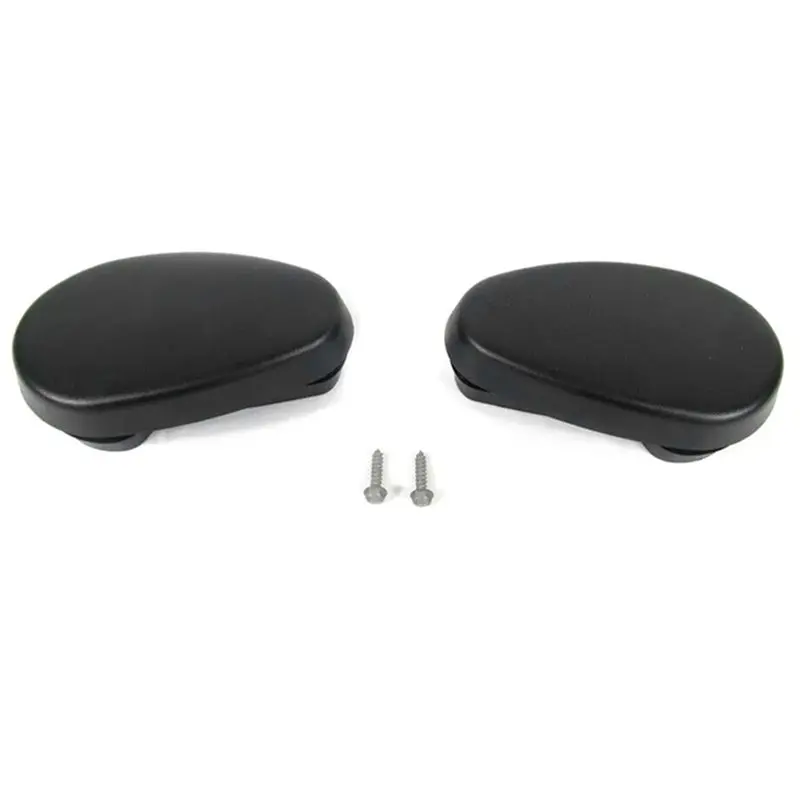 1Pair Tubular Side Step End Caps For Dodge Dodge Ram 1500 2500 3500