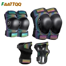 Adult/Kids/Youth Knee Pads Elbow Pads Wrist Guards Sport Protective Gear for Skateboard, Skating, Scooter, Cycling, BMX Bike