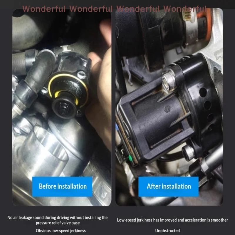 Pressure Relief Valve Adapter Kit for Mercedes GLA B Class GLC E Class Replacement Parts High Precision Stable Operation
