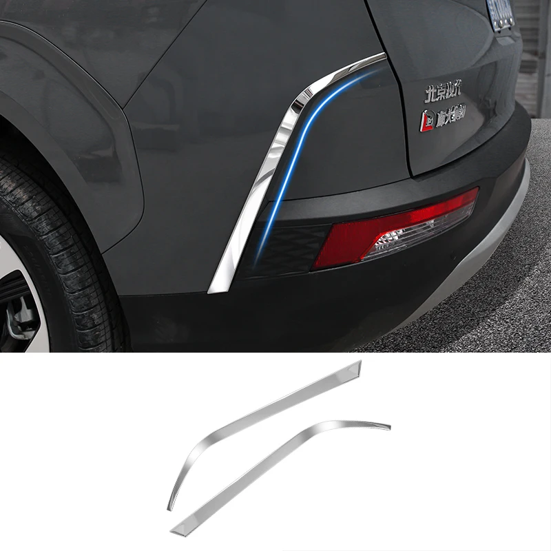 Car Rear Bumper Fender Body Kit Trims Decoration Style for Hyundai Custin Custo 2021 2022 2023 2024 Exterior Accessories Modify